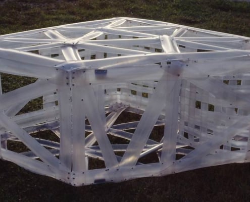 2-Body Container plastic aluminum30h 48w 40d