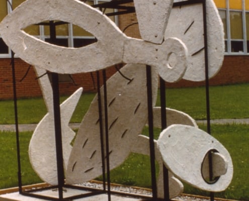 2-XYZ House 2 concrete steel 73h 84w 30d 1988