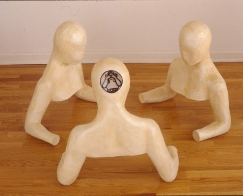 6-See no Evil, paper latex 28h43w 36d